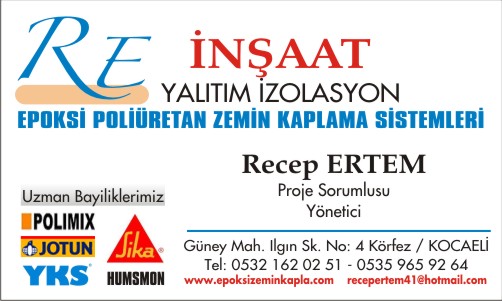 RECEPERTEM EPOKSİ SİSTEMLERİ